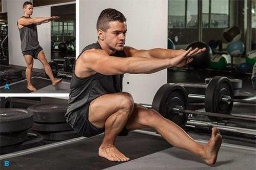 单腿深蹲视频,高效塑形与平衡提升训练解析